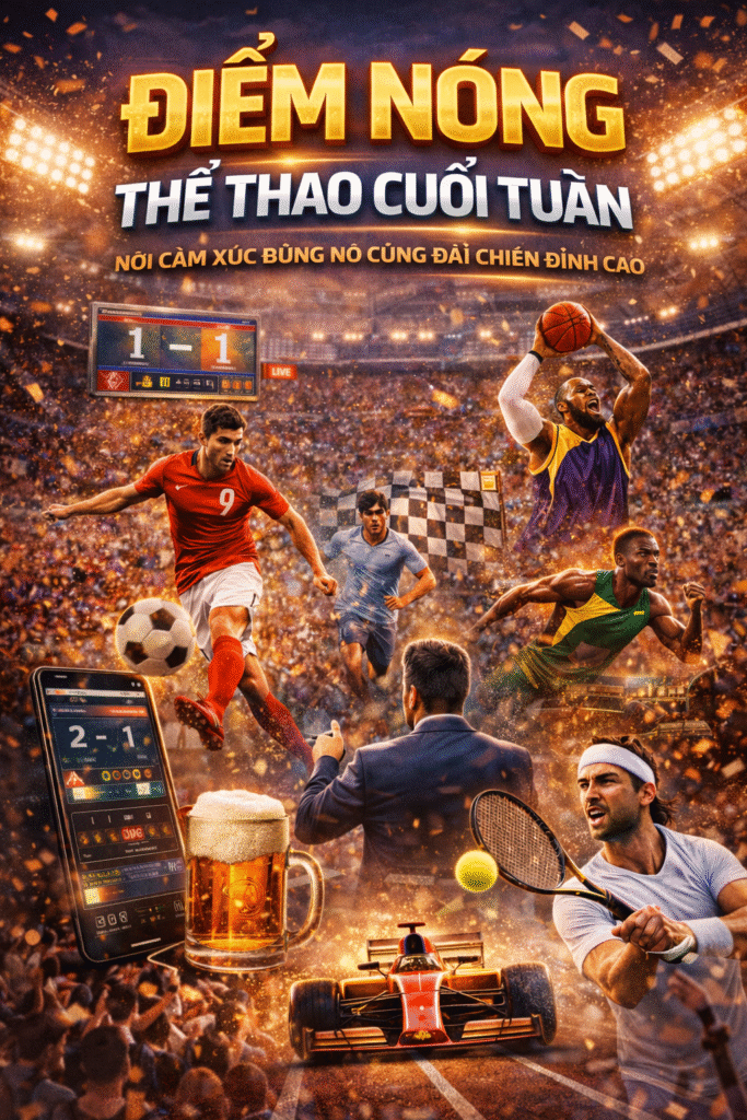 Thể thao cuối tuần sôi động