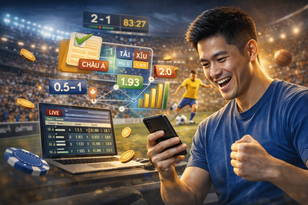 Cách đọc tỷ lệ kèo khi nhận định trận đấu