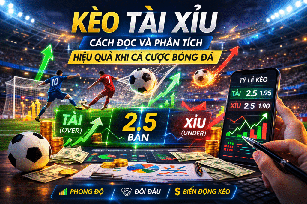 Kèo Tài Xỉu bóng đá