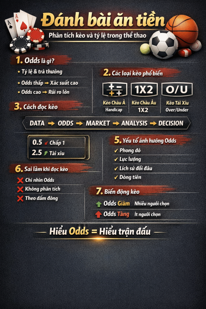 Phân tích kèo và tỷ lệ thể thao